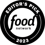 Food Network logo featuring Clean Simple Eats protein powder